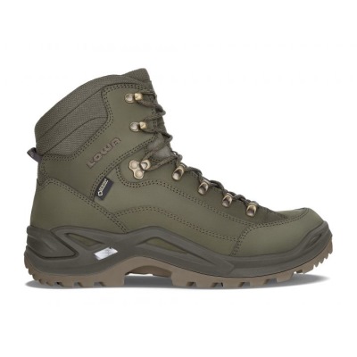 Lowa Renegade GTX Mid Heren - Wandelschoenen Olijfgroen NSPGRC972